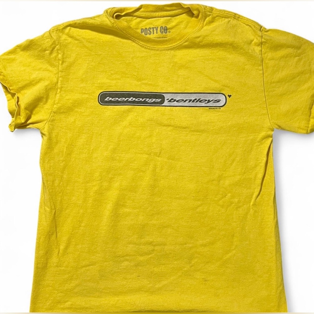 Posty Co. Yellow Graphic Tee